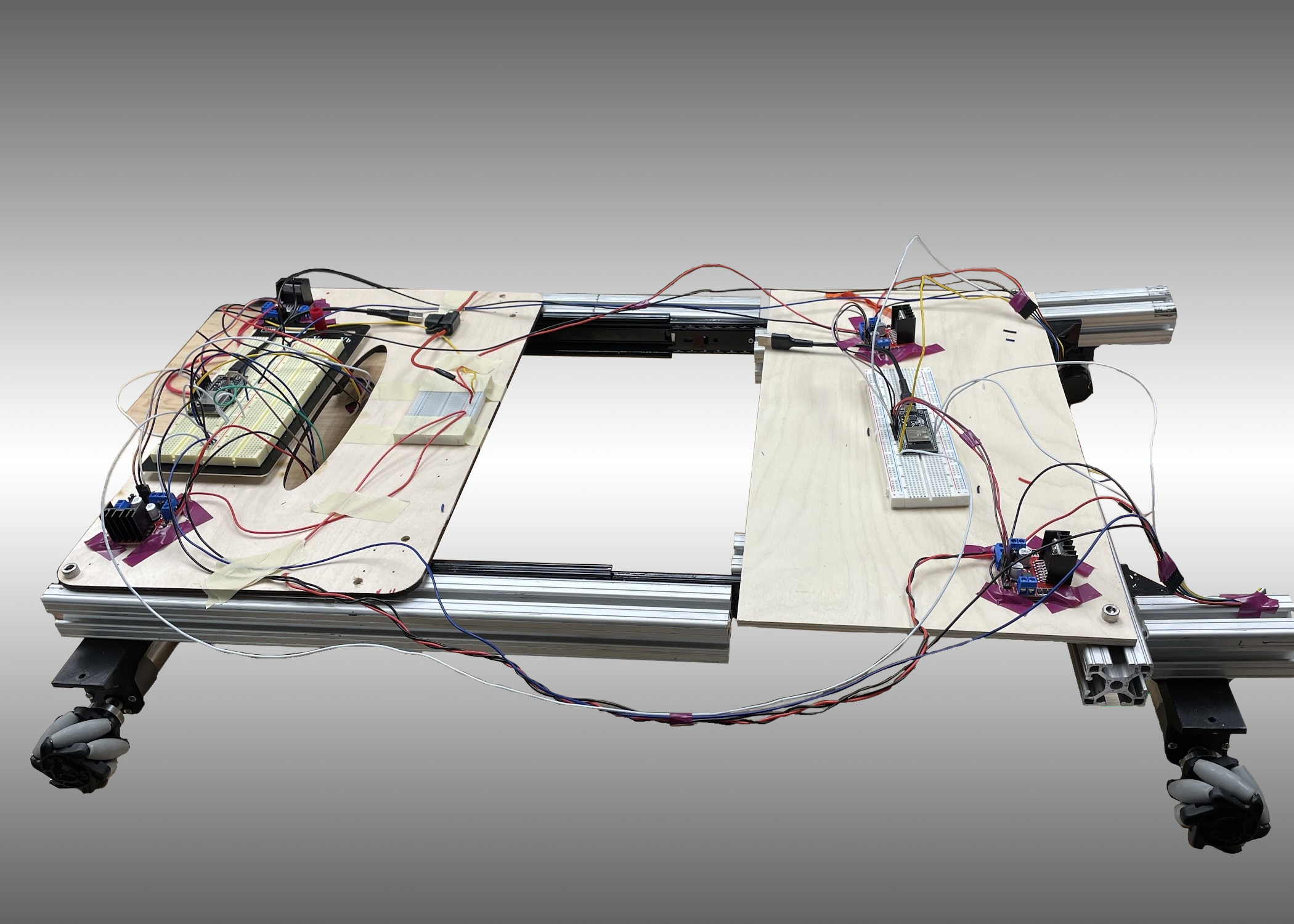 Expanding Holonomic Platform for Industrial Applications