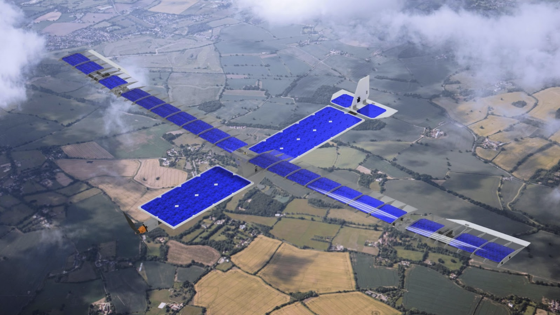 Autonomous Solar-Electric UAV